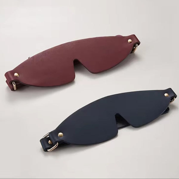 PU LEATHER BLINDFOLD